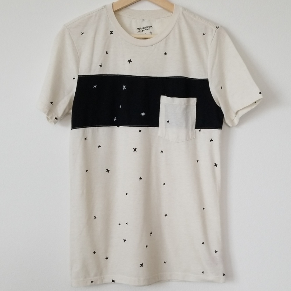 Stars Off White Colorblock Tee